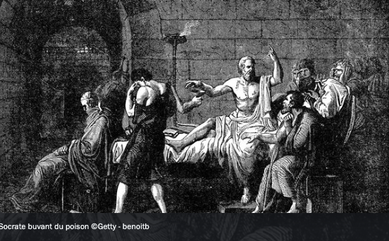 La mort de Socrate